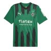 Borussia Monchengladbach Auswärtstrikot 2023-24 grün Kurzarm Julian Weigl 8 – Bild 2
