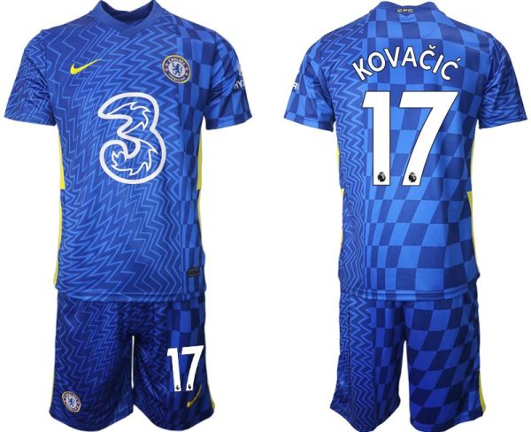 Chelsea Stadium 2022 Heim Mateo Kovacic 17# Fußball Trikot – Bild 2
