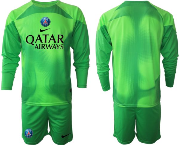 Fußball Trikot Outlet Paris Saint Germain PSG Goalkeeper Langarm in grün