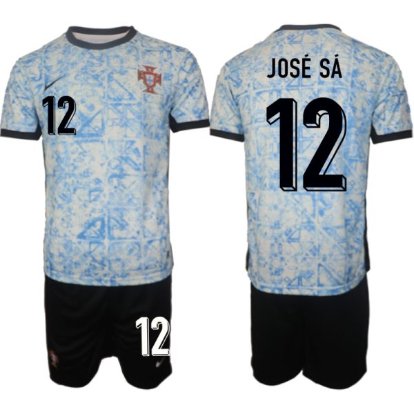 Fußball Trikots Kaufen Billig Portugal trikot EM 2024 Auswärts Trikot Jose Sa 12
