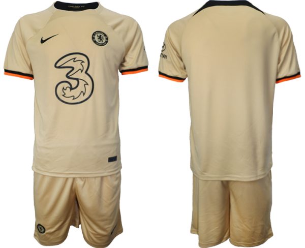 Fußballtrikots der Saison 2022/23 Chelsea FC Ausweichtrikot Trikotsatz für Herren