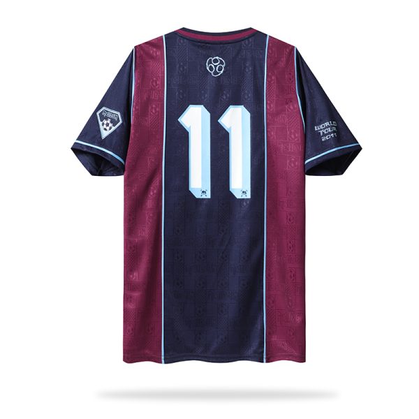 Günstige Fußball Vintage Iron Maiden Fußballtrikot The Final Frontier Retro Herren Heimtrikot  2011 Kurzarm