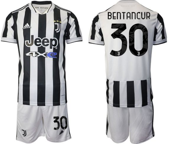 Günstige Fußballtrikots Juventus Heimtrikot 2022 Weiss/Schwarz mit Aufdruck Bertancur 30 – Bild 2
