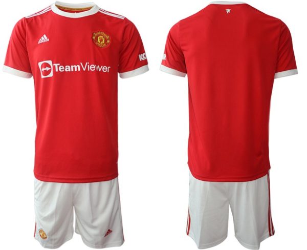 Günstige Fußballtrikots Manchester United Trikot Home 2022 Rot bestellen – Bild 4