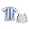 Kinder Argentinien Heimtrikot Copa América 2024 Trikotsatz Kit – Bild 2