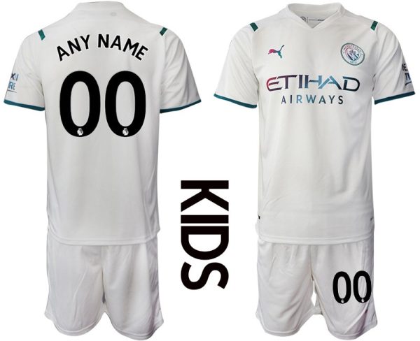 Manchester City Auswärtstrikot Replica 2022 für Kinder – Bild 2