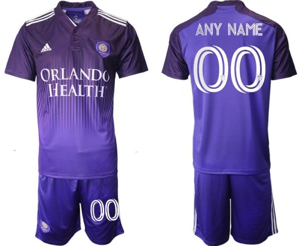 Orlando City 2021/22 Home „Thick N Thin“ Kit Purple Gradient Design – Bild 2