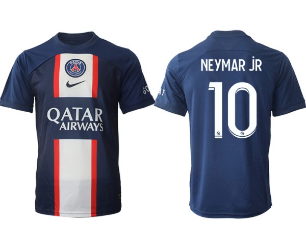 Paris Saint Germain PSG für die Saison 22-23 Herren Heimtrikot Online Bestellen mit Aufdruck NEyMAR jR 10