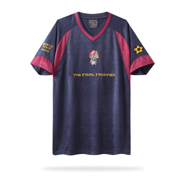 Vintage Iron Maiden Fußballtrikot The Final Frontier 2010 Kurzarm Heimtrikot bestellen – Bild 2