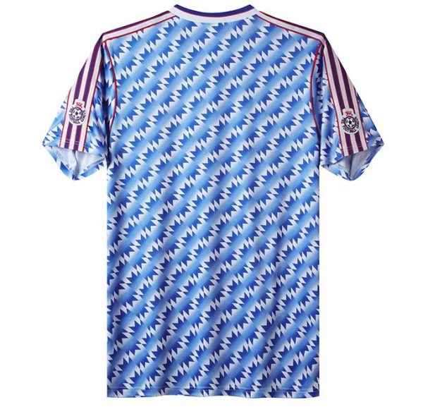 Vintage Manchester United 1991/92 AWAY LEAGUE CUP FINAL Auswärtstrikot – Bild 2