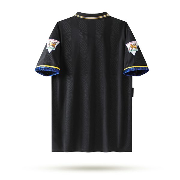 Vintage Manchester United 1993/95 Auswärtstrikot schwarz Bestseller Fußballtrikot – Bild 2