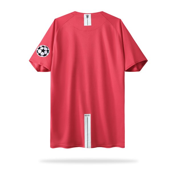 Vintage Manchester United 2008 Manchester united Home Euro Three Stars – Bild 2