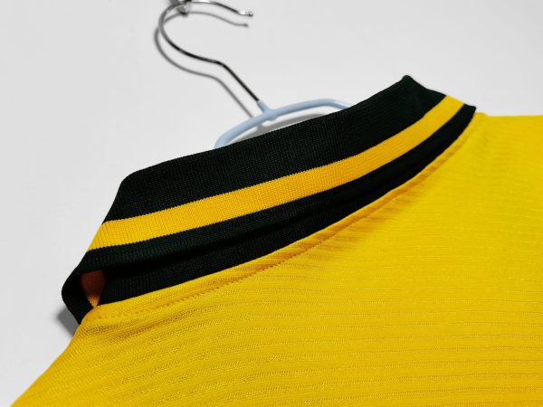 Vintage Signed Brasilien Fußball Heimtrikot 1993-1994 Umbro Cafu Brasil Herren Fußballtrikots – Bild 2