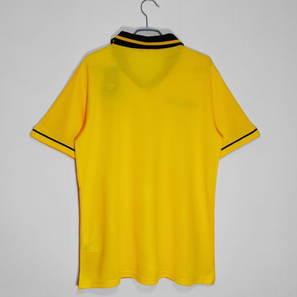 Vintage Signed Brasilien Fußball Heimtrikot 1993-1994 Umbro Cafu Brasil Herren Fußballtrikots – Bild 7