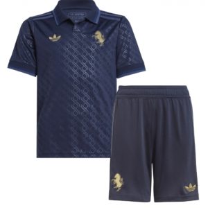 Günstige Juventus 3rd trikot Kinder 2024-25 Fußball trikotsatz
