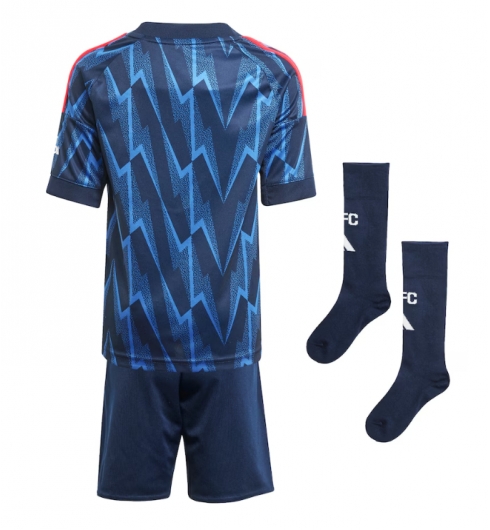 Arsenal Auswärtstrikot Kinder 2025-26 Fußballtrikots Set