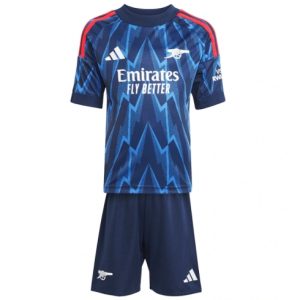 Arsenal Auswärtstrikot Kinder 2025-26 Fußballtrikots Set