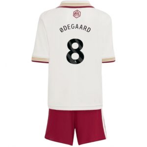 Arsenal Martin Odegaard #8 3rd trikot Kinder 2025-26 Fußballtrikots Set