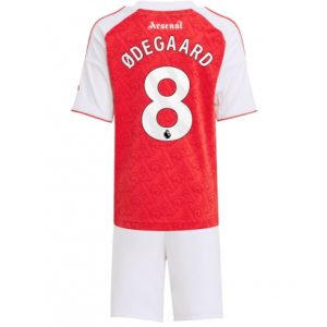Arsenal Martin Odegaard #8 Heimtrikot Kinder 2025-26 Fußballtrikots Set