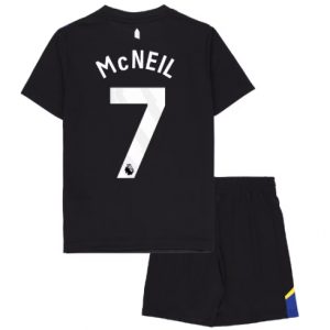Everton Dwight McNeil #7 3rd trikot Kinder 2025-26 Fußballtrikots Set