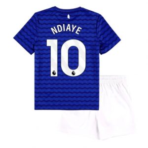 Everton Iliman Ndiaye #10 Heimtrikot Kinder 2025-26 Fußballtrikots Set