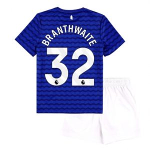 Everton Jarrad Branthwaite #32 Heimtrikot Kinder 2025-26 Fußballtrikots Set