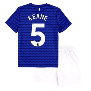 Everton Michael Keane #5 Heimtrikot Kinder 2025-26 Fußballtrikots Set