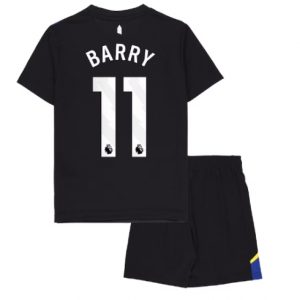 Everton Thierno Barry #11 3rd trikot Kinder 2025-26 Fußballtrikots Set