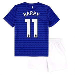Everton Thierno Barry #11 Heimtrikot Kinder 2025-26 Fußballtrikots Set