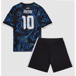 Argentinien Lionel Messi #10 Auswärtstrikot Kinder WM 2026 Fußball trikotsatz