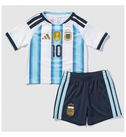 Argentinien Lionel Messi #10 Heimtrikot Kinder WM 2026 Fußball trikotsatz 3 Argentinien Lionel Messi #10 Heimtrikot Kinder WM 2026 Fußball trikotsatz 3