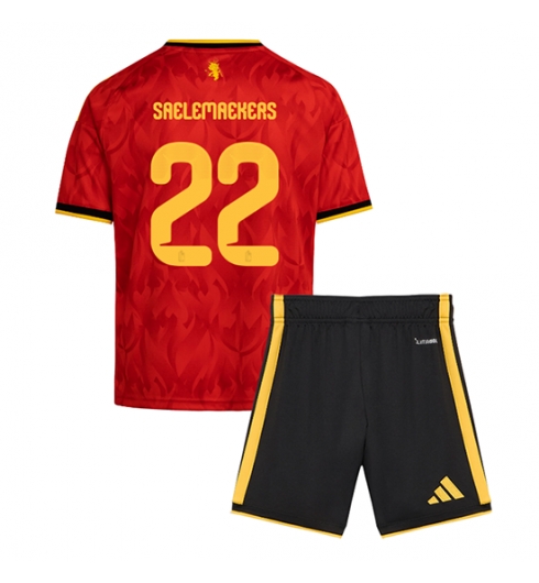 Belgien Alexis Saelemaekers #22 Heimtrikot Kinder WM 2026 Fußballtrikots Set 2 Belgien Alexis Saelemaekers #22 Heimtrikot Kinder WM 2026 Fußballtrikots Set 2