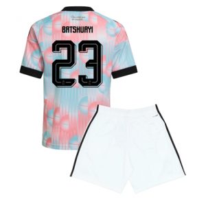 Belgien Michy Batshuayi #23 Auswärtstrikot Kinder WM 2026 Fußballtrikots Set
