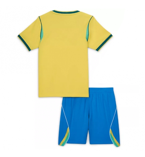 Brasilien Heimtrikot Kinder WM 2026 Trikotsatz Kit 3 Brasilien Heimtrikot Kinder WM 2026 Trikotsatz Kit 3
