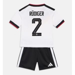 Deutschland Antonio Rudiger #2 Heimtrikot Kinder WM 2026 Fußballtrikot kaufen