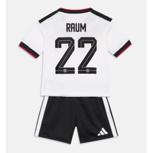 Deutschland David Raum #22 Heimtrikot Kinder WM 2026 Fußballtrikot kaufen