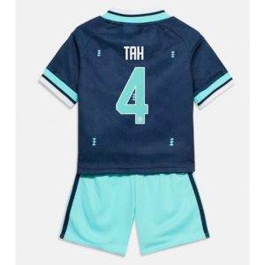 Deutschland Jonathan Tah #4 Auswärtstrikot Kinder WM 2026 Fußballtrikot kaufen