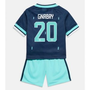 Deutschland Serge Gnabry #20 Auswärtstrikot Kinder WM 2026 Fußballtrikot kaufen 2