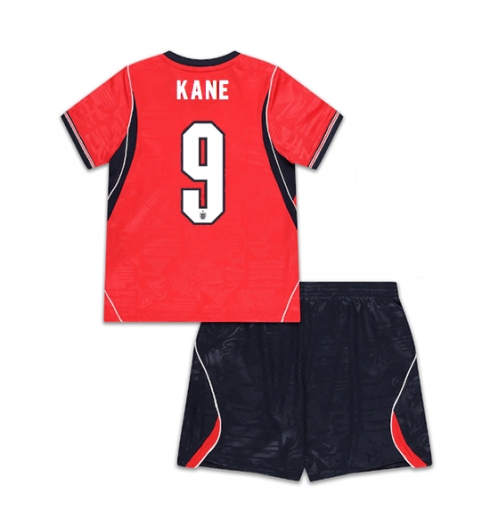 England Harry Kane #9 Auswärtstrikot Kinder WM 2026 Fußball trikotsatz 2 England Harry Kane #9 Auswärtstrikot Kinder WM 2026 Fußball trikotsatz 2