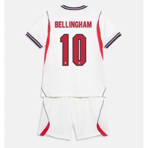 England Jude Bellingham #10 Heimtrikot Kinder WM 2026 Fußball trikotsatz