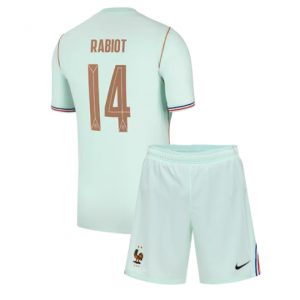 Frankreich Adrien Rabiot #14 Auswärtstrikot Kinder WM 2026 Fußball trikotsatz 2