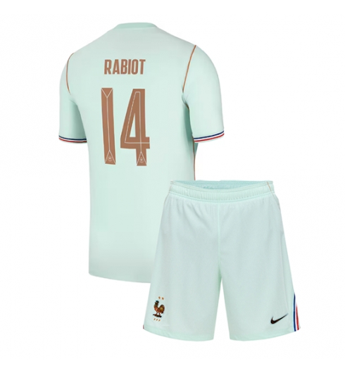 Frankreich Adrien Rabiot #14 Auswärtstrikot Kinder WM 2026 Fußball trikotsatz 2 Frankreich Adrien Rabiot #14 Auswärtstrikot Kinder WM 2026 Fußball trikotsatz 2