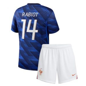 Frankreich Adrien Rabiot #14 Heimtrikot Kinder WM 2026 Fußball trikotsatz