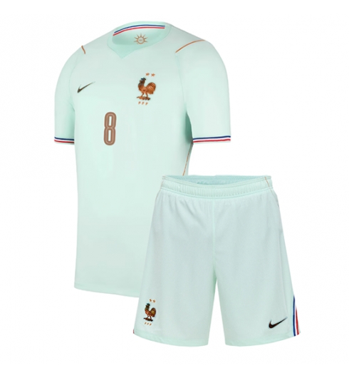 Frankreich Aurelien Tchouameni #8 Auswärtstrikot Kinder WM 2026 Fußball trikotsatz 3 Frankreich Aurelien Tchouameni #8 Auswärtstrikot Kinder WM 2026 Fußball trikotsatz 3