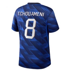 Frankreich Aurelien Tchouameni #8 Heimtrikot WM 2026 Fußballtrikots 2