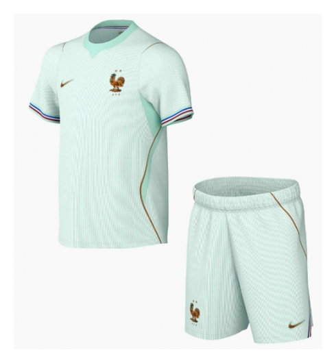 Frankreich Auswärtstrikot Kinder WM 2026 Fußball trikotsatz 2 Frankreich Auswärtstrikot Kinder WM 2026 Fußball trikotsatz 2