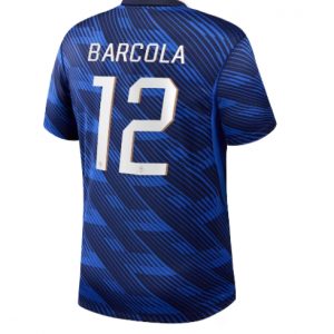 Frankreich Bradley Barcola #12 Heimtrikot WM 2026 Fußballtrikots