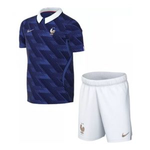 Frankreich Heimtrikot Kinder WM 2026 Fußball trikotsatz
