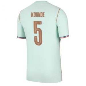 Frankreich Jules Kounde #5 Auswärtstrikot WM 2026 Fußballtrikots