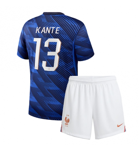 Frankreich Kante #13 Heimtrikot Kinder WM 2026 Fußball trikotsatz 2 Frankreich Kante #13 Heimtrikot Kinder WM 2026 Fußball trikotsatz 2